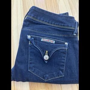 Hudson Women's Collin Flap Skinny Jeans Size 28. Blue Denim Mid Rise Color: Cwlt